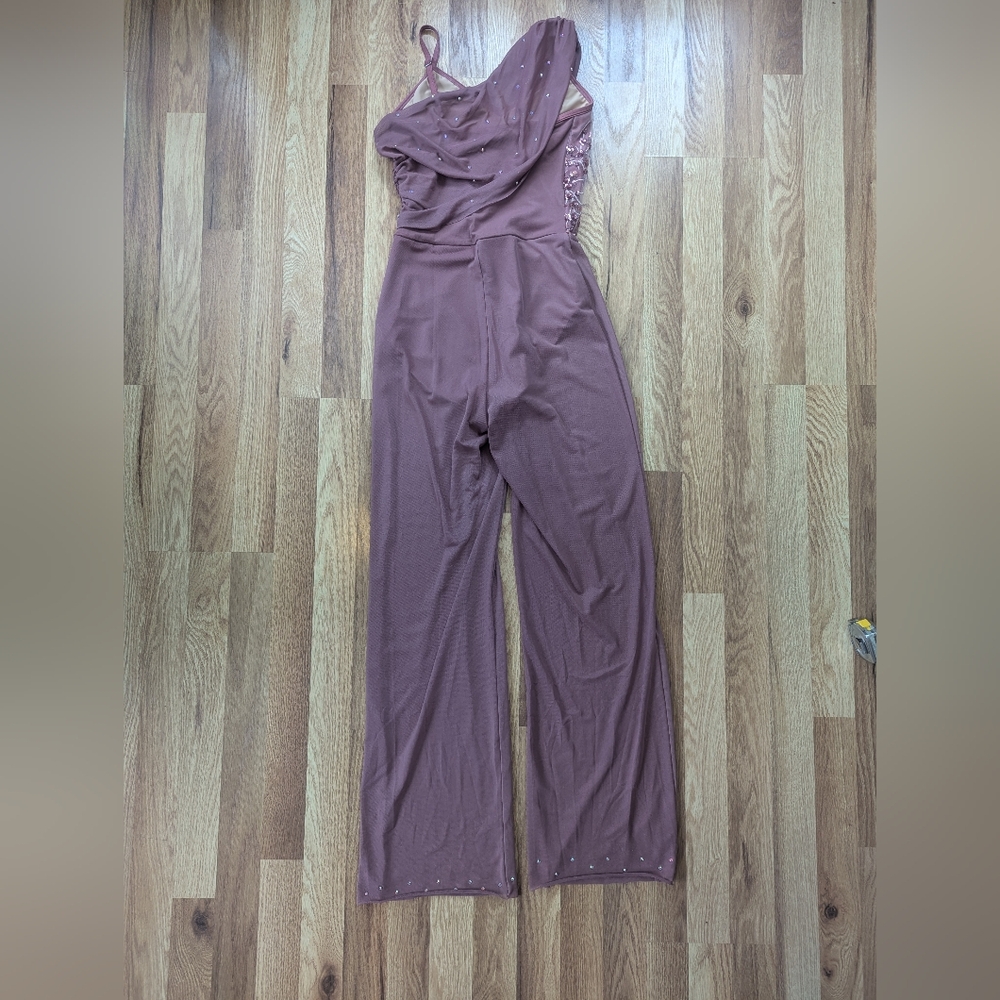 Elisse Womens Modern Mesh Unitard Dance Costume - Picture 2 of 8
